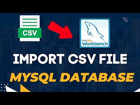 how to import CSV file in mysql workbench | Import csv file to MySQL Database | import data mysql