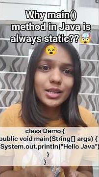 🔥 Why is main() Method Static in Java? | Simple Explanation with Example