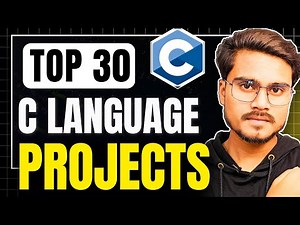Top 30 C Programming Projects with Source Code in 2024 | CSE Projects idea | Codelopment