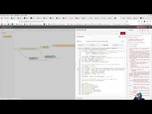 Injecting inputs and viewing output in Node-Red