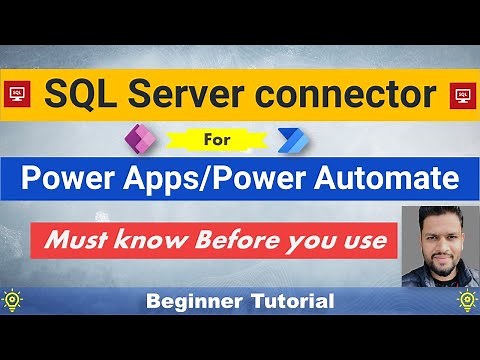 Microsoft SQL Connector for Power Apps and Power Automate #PowerApps #PowerAutomate #SQL