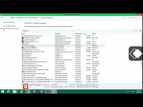 How to install and uninstall software in windows operating system