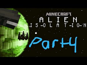 ALIEN CHASING ME!!!! Alien Isolation - Minecraft Map (Part 4)