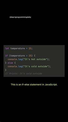 JavaScript Conditionals (if / else) – Explained for Beginners