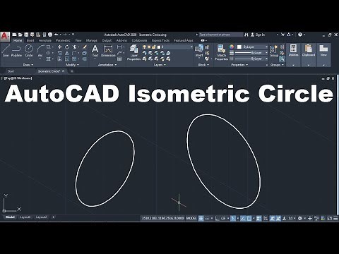 AutoCAD Isometric Circle
