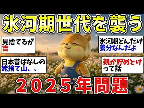 【更年期キツイ】 2025年問題…日本どうなる？氷河期世代を襲いかかる悲惨な現実 【ガルちゃん雑談】【ガルちゃん】【有益】