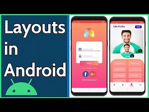 Layouts in Android - View and View Group in Android - Android Studio Tutorial in Hindi