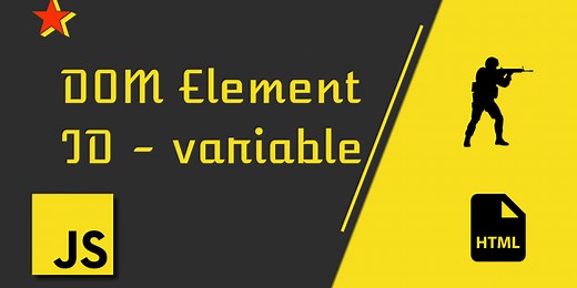 DOM Element Id as global variable