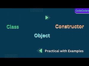 Class | Object | Constructor | Practical in Malayalam