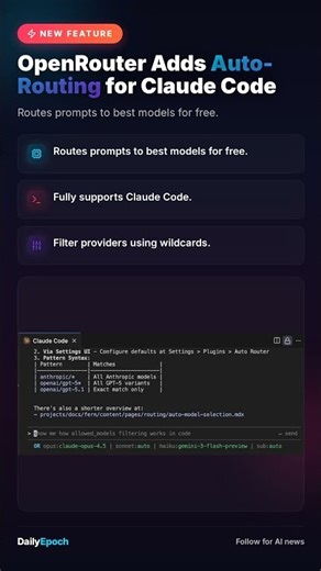 FREE Claude Code Auto-Routing is Here