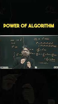 Algorithm in Real Life #algorithm #pankajsharmasir