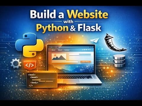Build a Demo Website Using Python & Flask | Python Web Development for Beginners (2026)