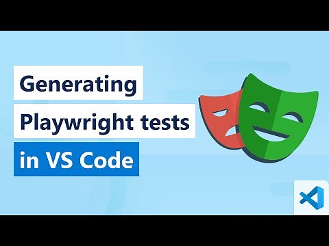 Generating Playwright Tests in VS Code
