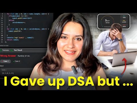 I Can't do DSA , What to do ?