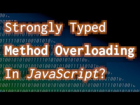 Adding Method Overloading To Classes In JavaScript?