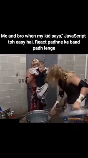Namaste Dev on Instagram: "Basics first ☺️ Checkout Namaste JavaScript on YouTube for free! Follow @namastedevofficial for more memes!! #javascript #webdevelopment #softwareengineer #reactjs #java #viral #college #frontend #js #softwaredeveloper #backend #backendengineer #backenddeveloper #frontendengineer #frontenddeveloper #reactjs #reactjsdeveloper #reactjsdevelopment #reactnative #reactjsbootcamp #java #dsa #iitbombay #iit #coding #codingmemes #corporatelife #corporate #office [ Software Eng