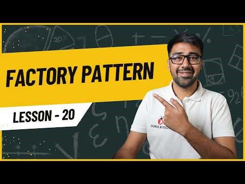 Factory Design Pattern Explained with Python Example | Low Level Design - Lesson 20