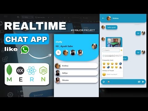 Build & Deploy a Realtime Chat Application using MERN STACK 🔥 | #3 Major Project