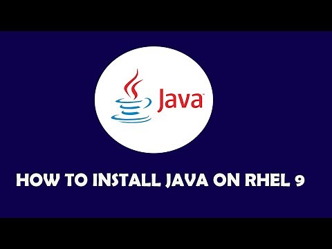 How to Install JAVA on RHEL 9