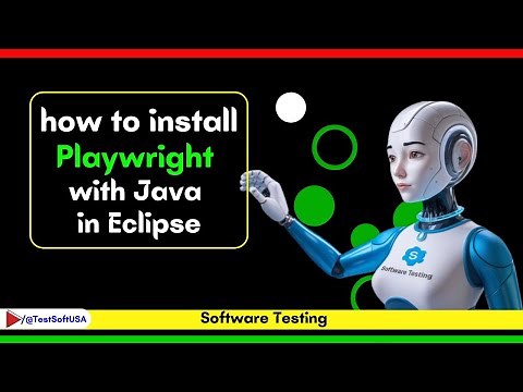 How to install Playwright with Java in Eclipse | Software Testing