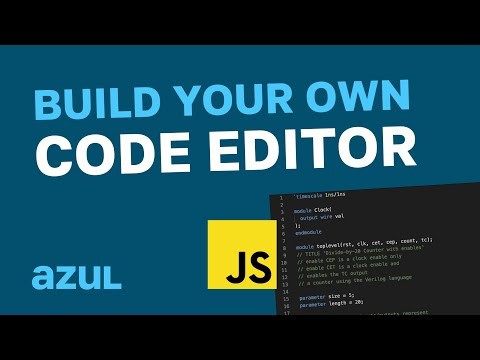 JavaScript - 3 Ways to Build Your Own Code Editor
