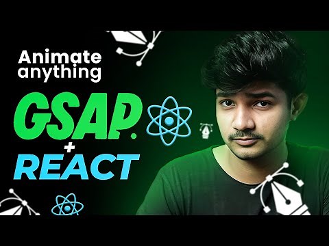GSAP Animation with ReactJS: A Complete Guide | Complete GSAP Course