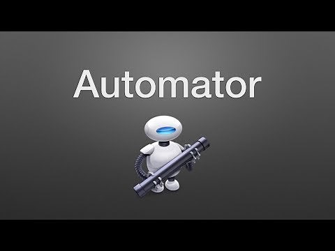 How to Create an Automator Workflow on a Mac