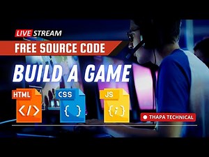 🔴 Build a Game using HTML CSS & JavaScript & Host Live on Server in Hindi in 2022
