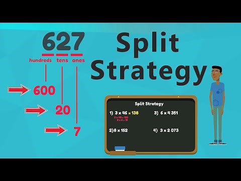 Multiplication Split Strategy | EasyTeaching
