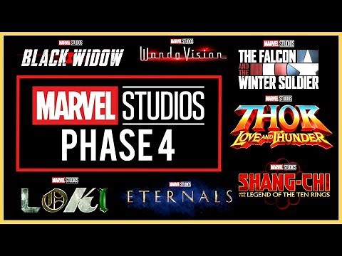 Marvel PHASE 4 Release Titles Announcement! (2020-2021) SDCC
