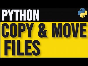 How to Use shutil to Copy and Move Files in Python