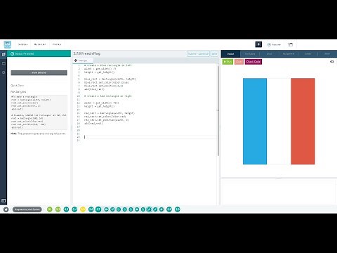 3.7.8 French Flag codehs python