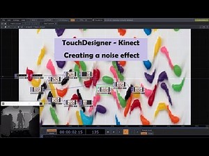 Touchdesigner - Creating a noise effect with Kinect - Tutorial