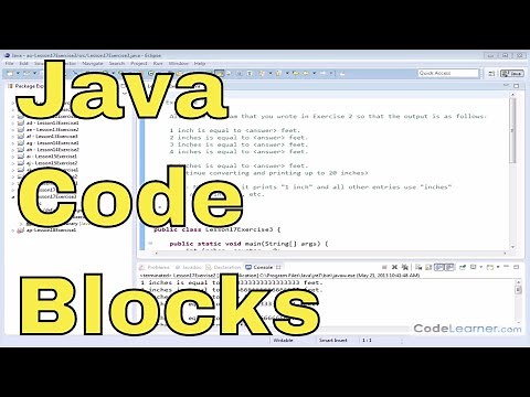 17z - Learn Java Code Blocks - Exercise 3