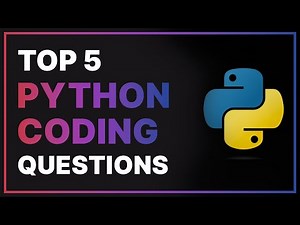 Python Coding Interview Questions & Answers #2 | Freshers & Experienced Candidates | Beginner Level