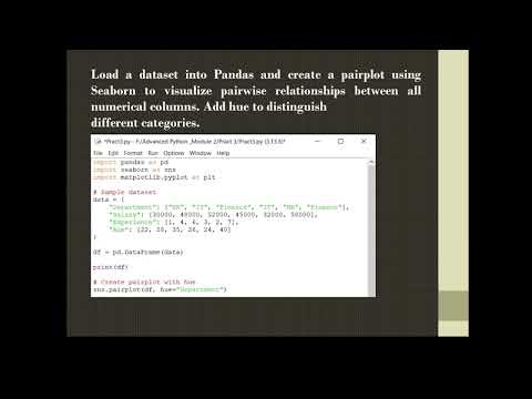 Advance Python Programming | DS | Module 2 | Practical 2 by Prof. Niya Varghese