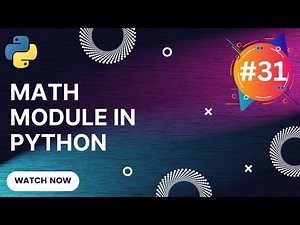 Math functions in Python | Python for Beginners
