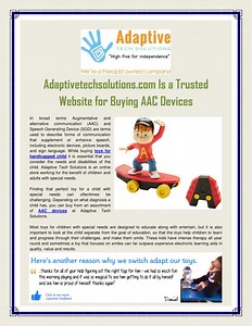 Adaptive Equipment For Disabilities - SlideServe