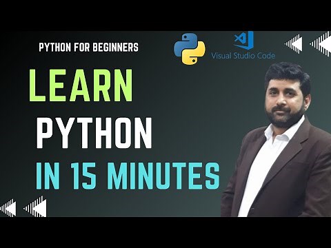 Learn Python in 15 Minutes || introduction to basic python || How to do basic python