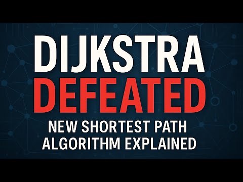 Dijkstra defeated : New Shortest Path algorithm explained