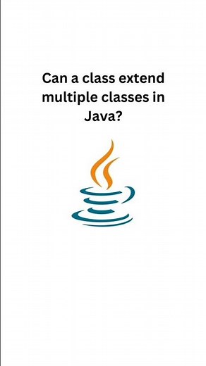 Can a Class Extend Multiple Classes in Java? 🤔 | Explained in 1 Minute!