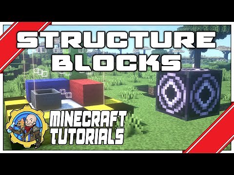 How to use Structure Blocks | Basics | Minecraft Tutorials Java Edition 1.16+