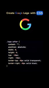 Create Google Logo with HTML CSS 🔥|| SAVE FOR LATER 📲 Boost your web dev skills🧑‍💻 @de.code.dev Curvv Mercedes benz Frontend development web development HTML CSS Javascript React . . . #learntocode #webdevelopers ##developerlife #html #css #frontenddev #webdev #css3 #softwaredeveloper #html5 #angularjs #developer #coding #vscodes #htmlcss #frontend #website #css3 #webdeveloper #webdevelopment #htm15 #web #websites #app #apps #reactjs #programmers #typescript #programming | De.code.dev