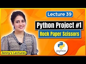Python Project 1 | Rock Paper Scissors Game in Python | Python for Beginners #lec39
