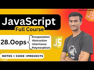 OOPs in JavaScript Explained with Real Examples | Classes, Objects, Inheritance, Polymorphism