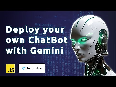 Build and deploy your own Chatbot with Gemini (Complete JavaScript Tutorial)🚀
