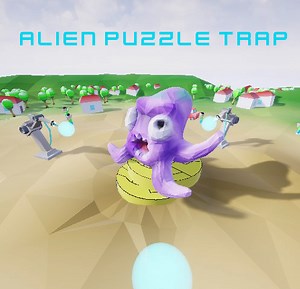 Alien Puzzle Trap by Ariel Quinteros