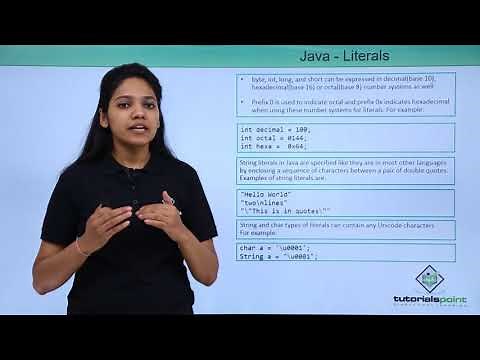 Java - Literals