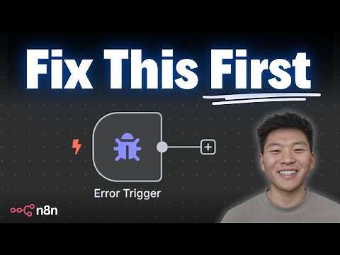 One n8n Workflow for Unlimited Error Handling (Step-by-Step)