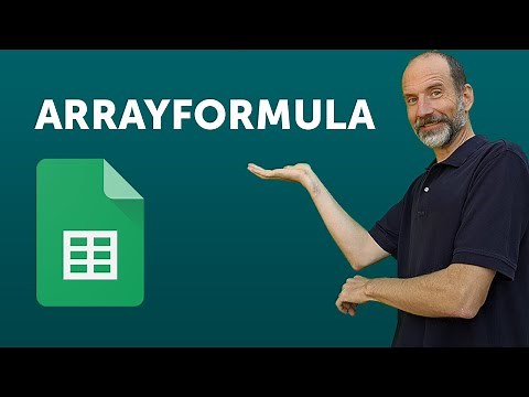 Google Sheets - Use ARRAYFORMULA Instead of Repeating Functions